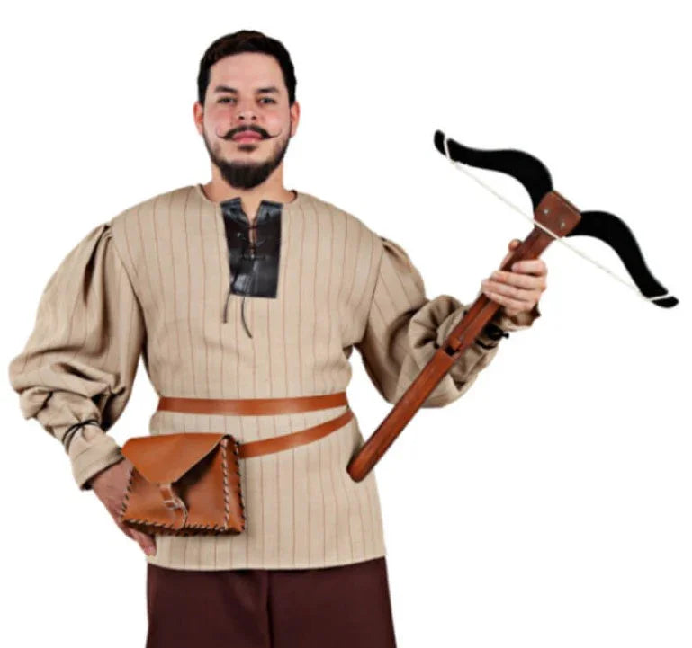 Camisa Medieval Beige para Hombre Medievales Fycar